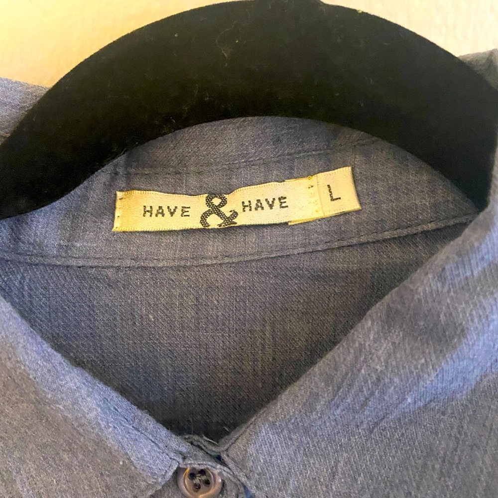 NWOT- woman’s button down! Light material